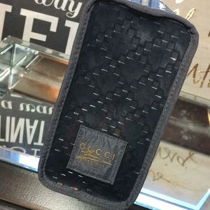 💄 large Gucci makeup bag - gray & gold